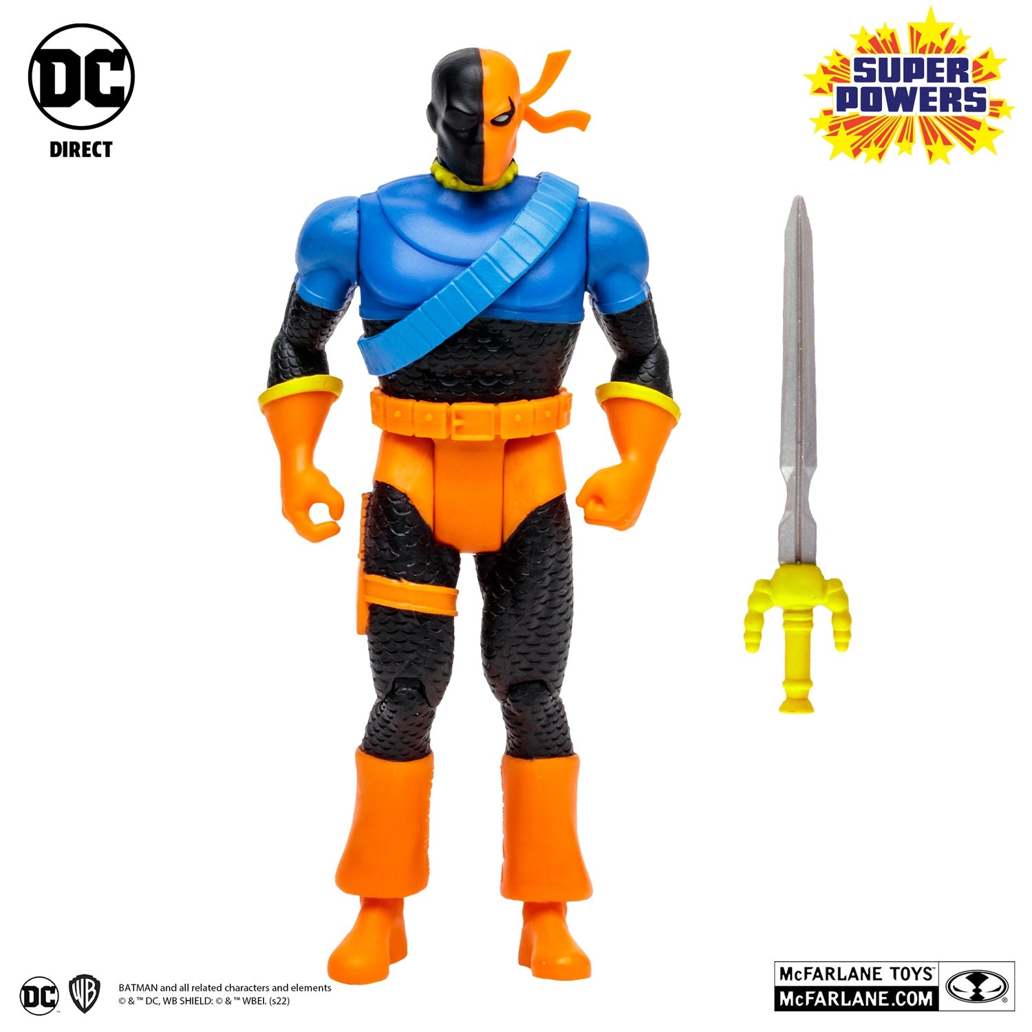 DC Super Powers figurine Deathstroke avec accessoire
