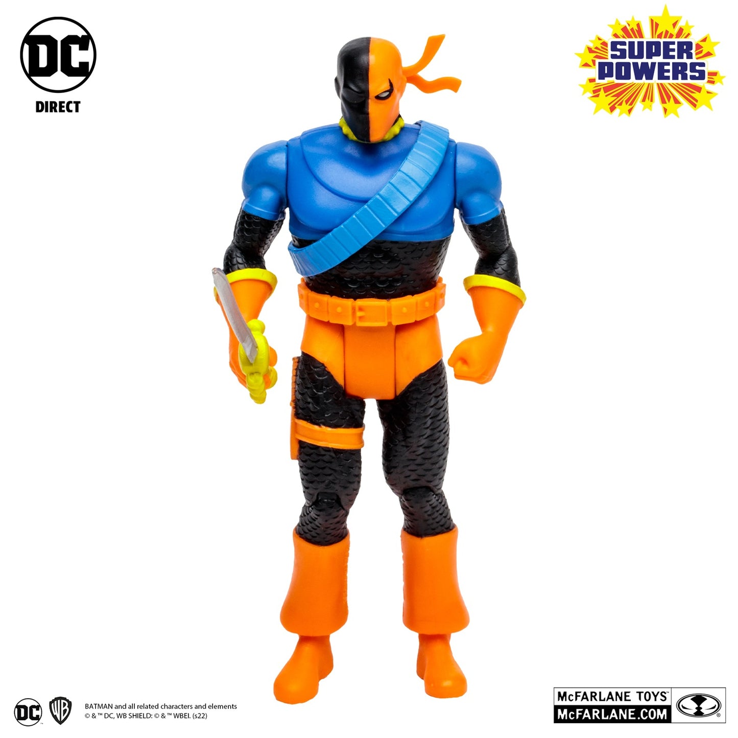 DC Super Powers figurine Deathstroke de face