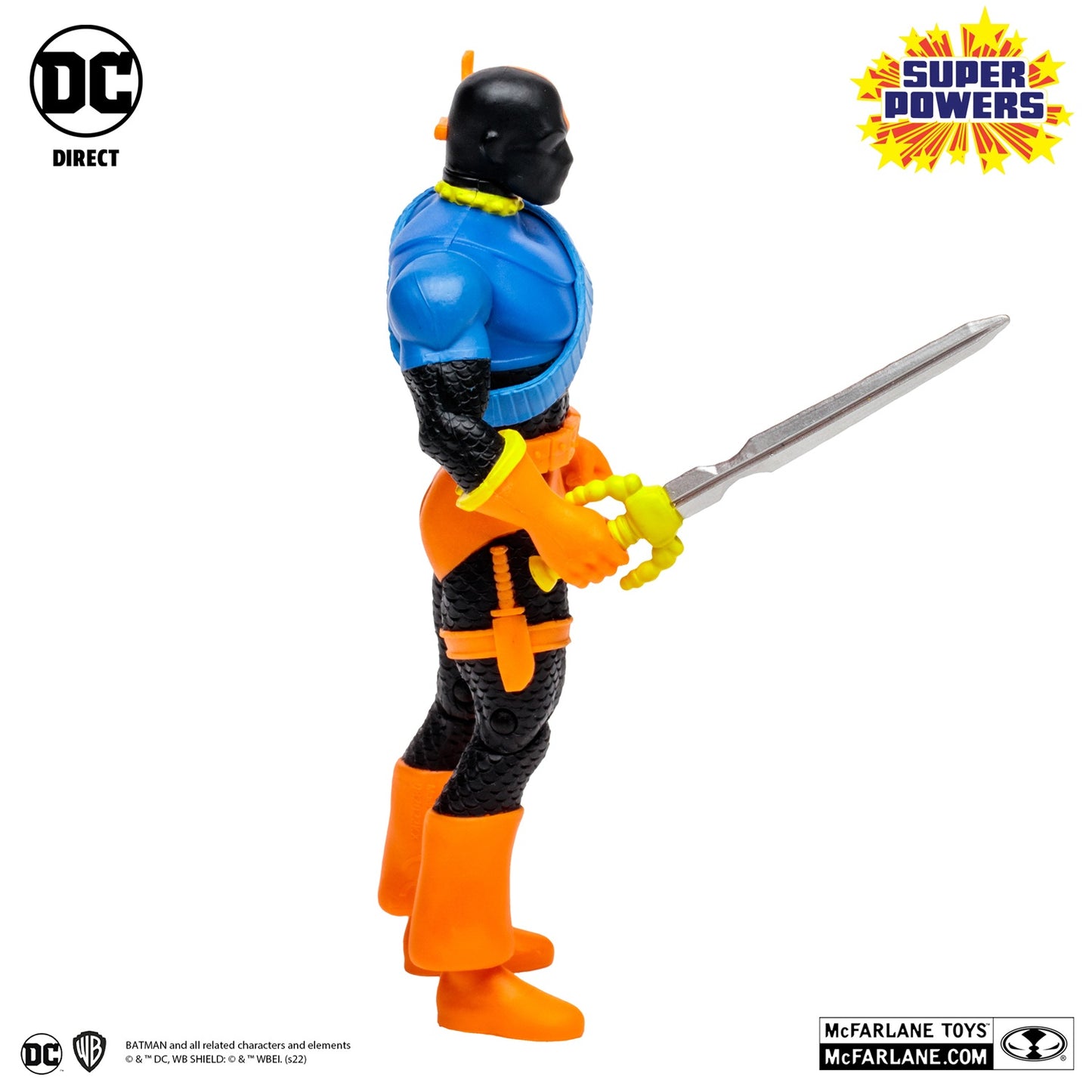 DC Super Powers figurine Deathstroke de profil