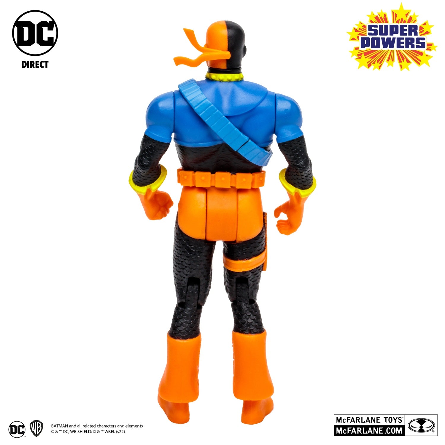 DC Super Powers figurine Deathstroke de dos