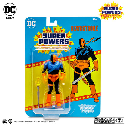 DC Super Powers figurine Deathstroke devant de la boite