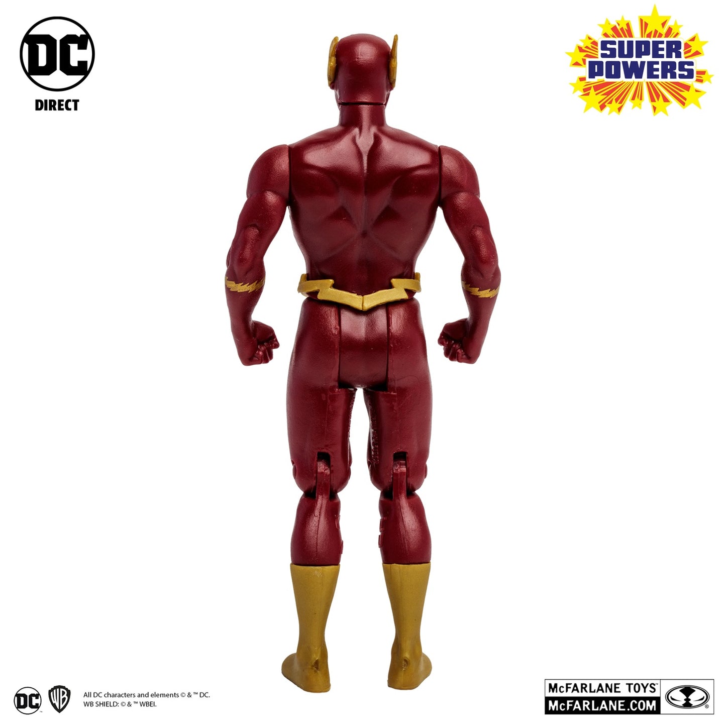 DC Super Powers figurine The Flash de dos