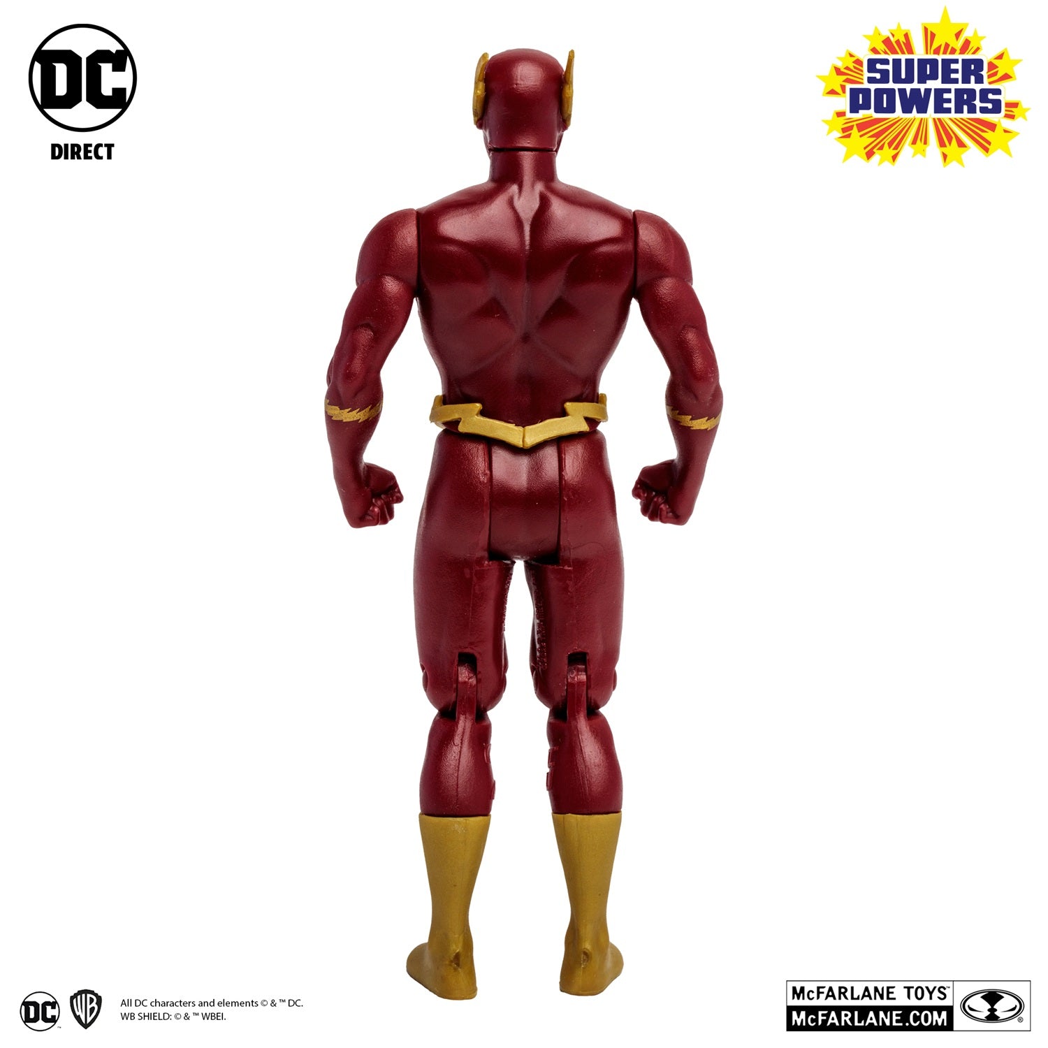 DC Super Powers figurine The Flash de dos