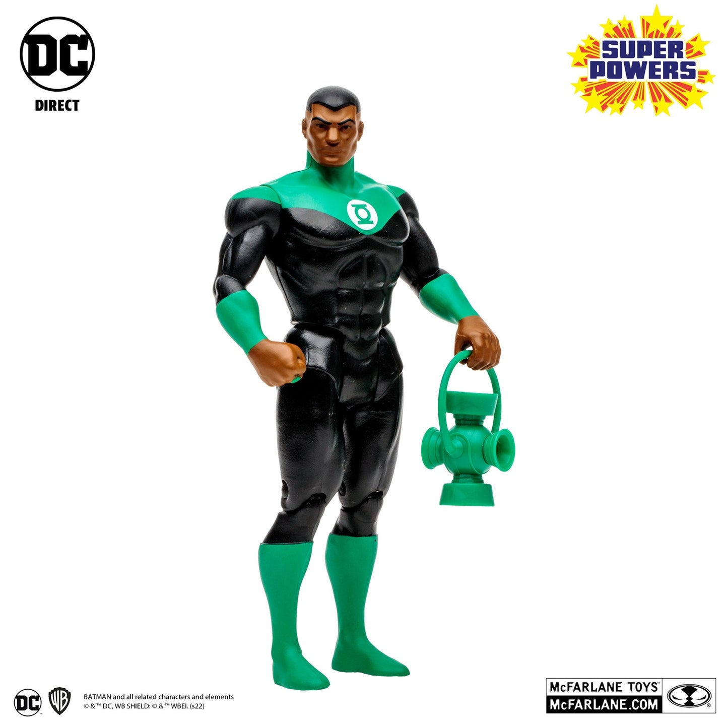 DC Super Powers figurine Green Lantern en action