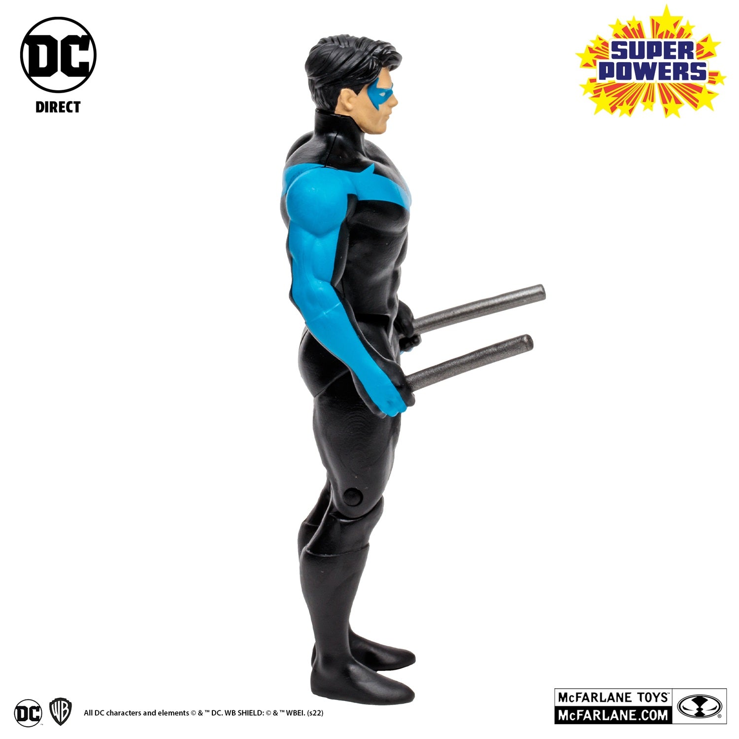 DC Super Powers figurine Nightwing de profil