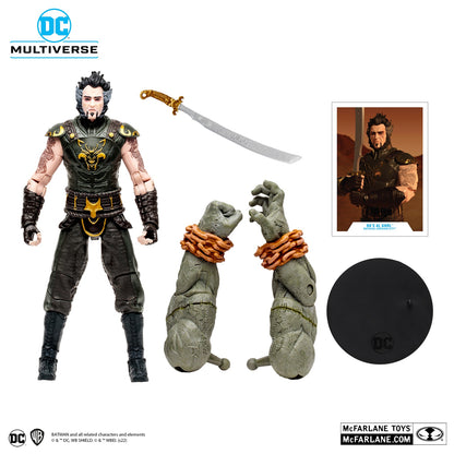 Batman Arkham City (VG), 7" Ra's Al Ghul 3/4 Action Figure (McFarlane)