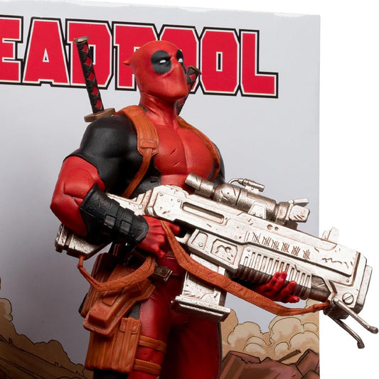 Marvel Collection figurine Deadpool à l'échelle 1:6 en gros plan