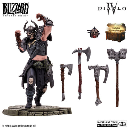 Diablo 4 figurine Common Death Blow Barbarian McFarlane avec accessoires
