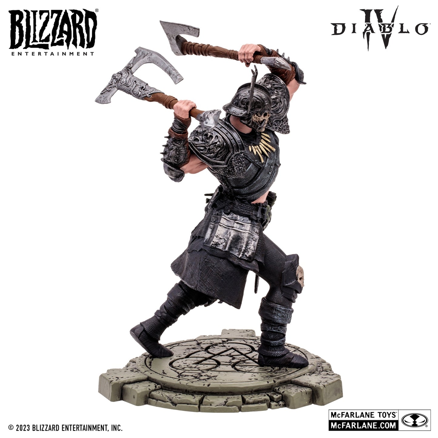 Diablo 4 figurine Common Death Blow Barbarian McFarlane en action