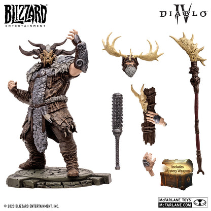 Diablo 4 figurine Common Landslide Druid McFarlane avec accessoires