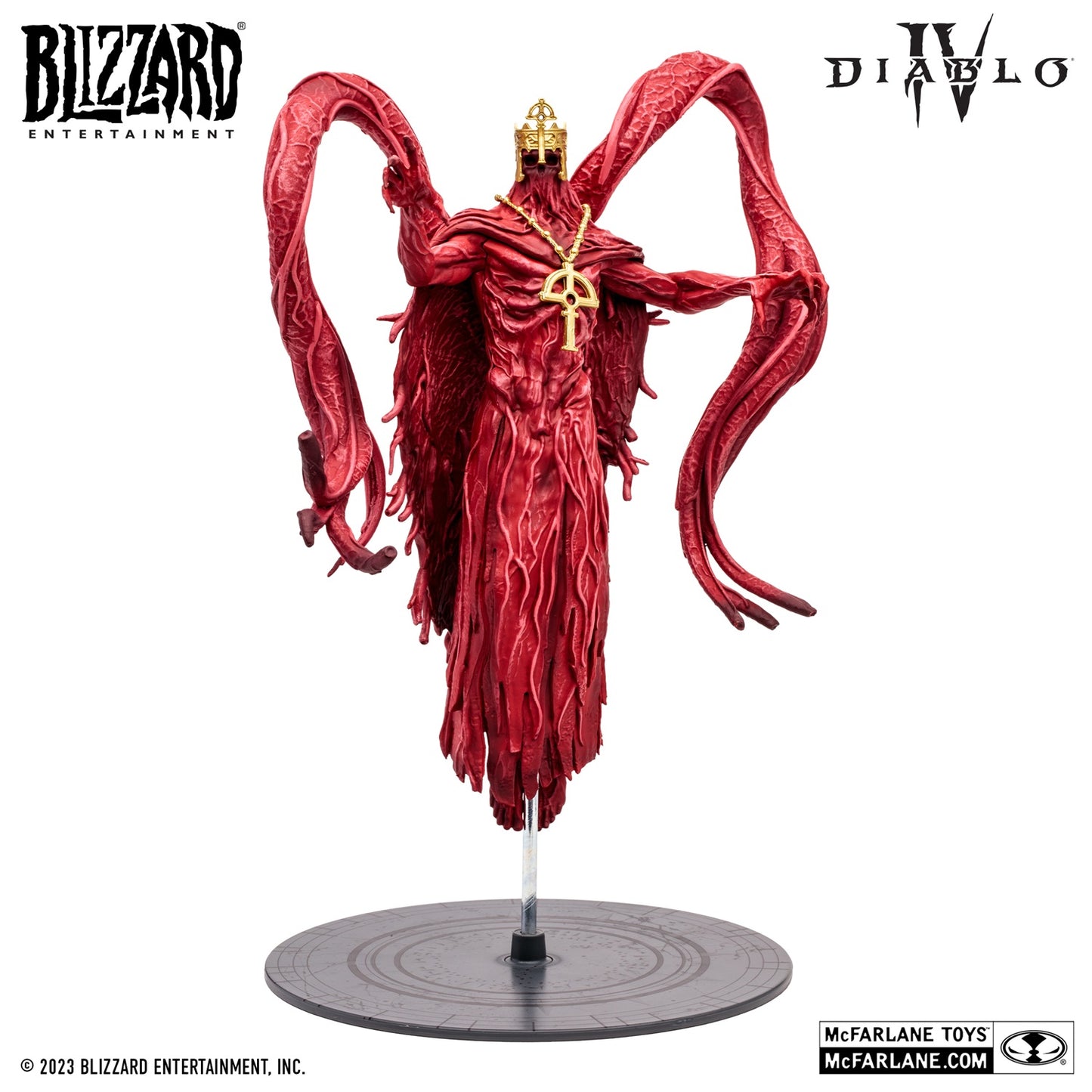 Diablo IV figurine 12"Blood Bishop McFarlane de face