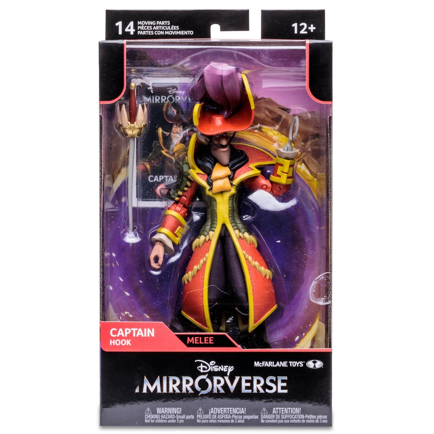 Disney Mirrorverse figurine Captain Hook McFarlane en boite