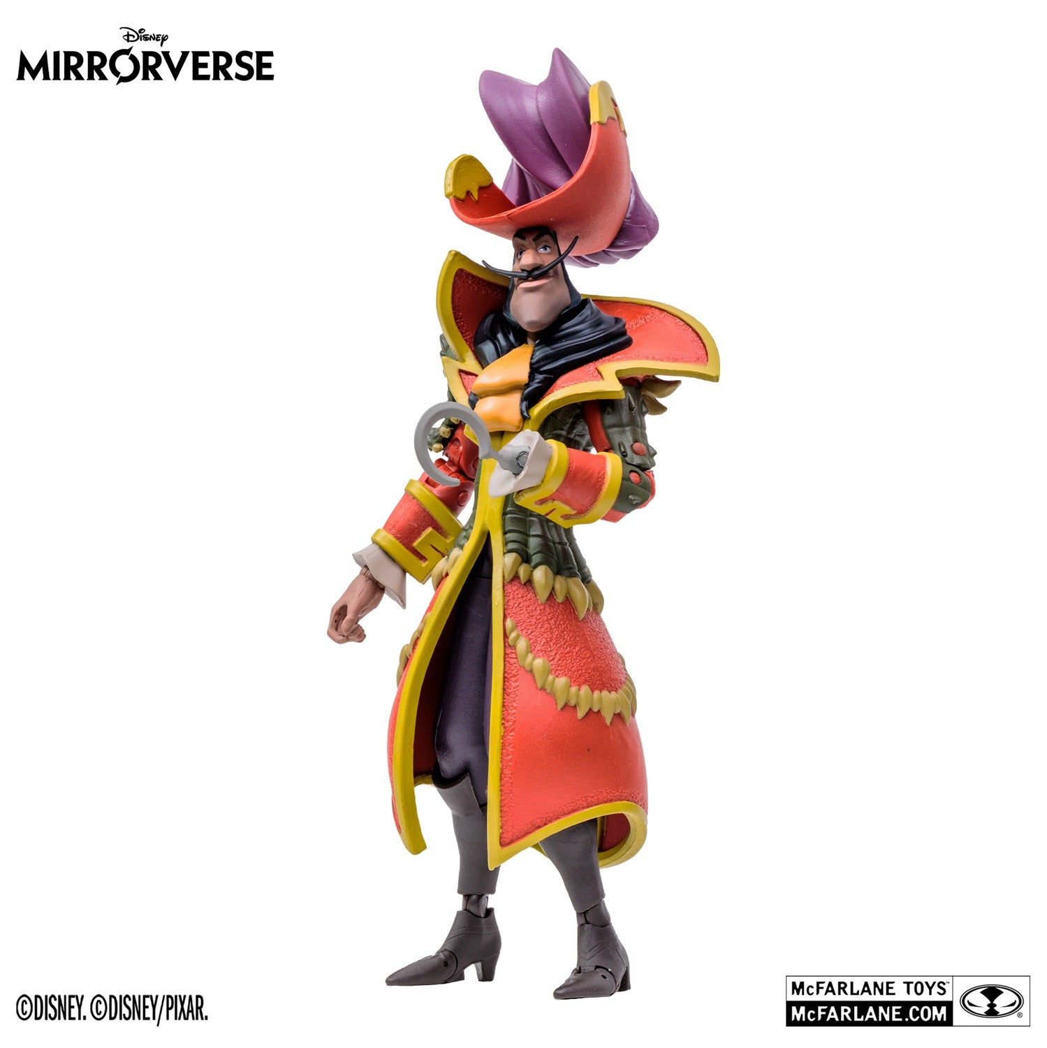 Disney Mirrorverse figurine Captain Hook McFarlane en action