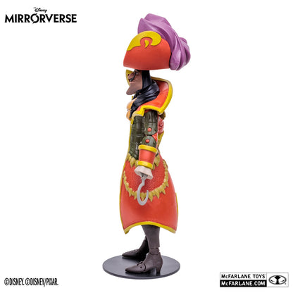 Disney Mirrorverse figurine Captain Hook McFarlane de profil