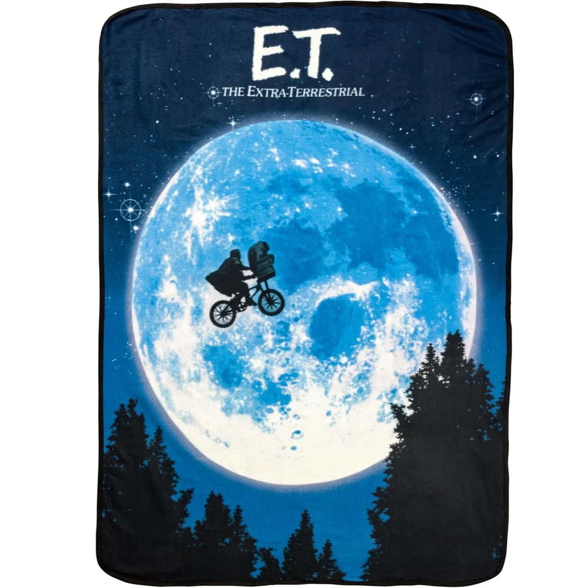Couverture polaire de E.T. vue dépliée