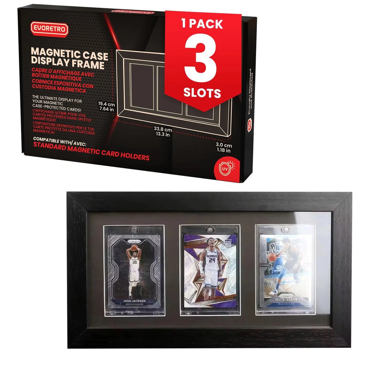 Evoretro, frame for 3 cards (EVO-8638)