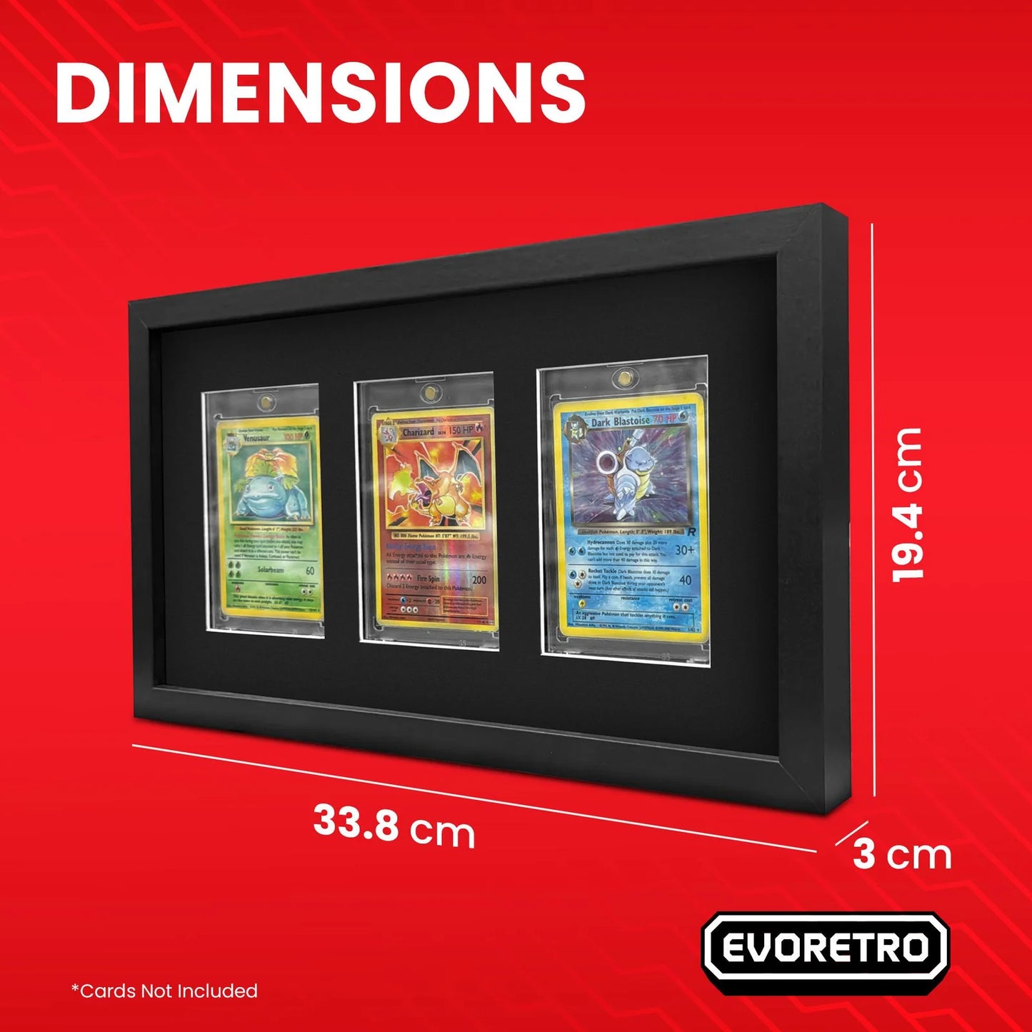 Evoretro, frame for 3 cards (EVO-8638)