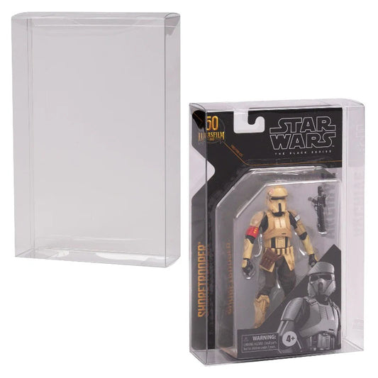 Evoretro, Star Wars 50th 3.75" figure clear plactic protector single (EVO-1561)