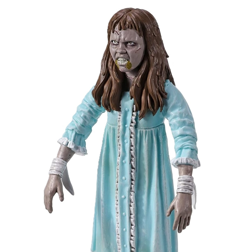 The Exorcist, figurine Bendyfigs Regan Macneil en gros plan