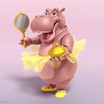 Fantasia figurine Hyacinth Ultimates Super7 avec mirroir