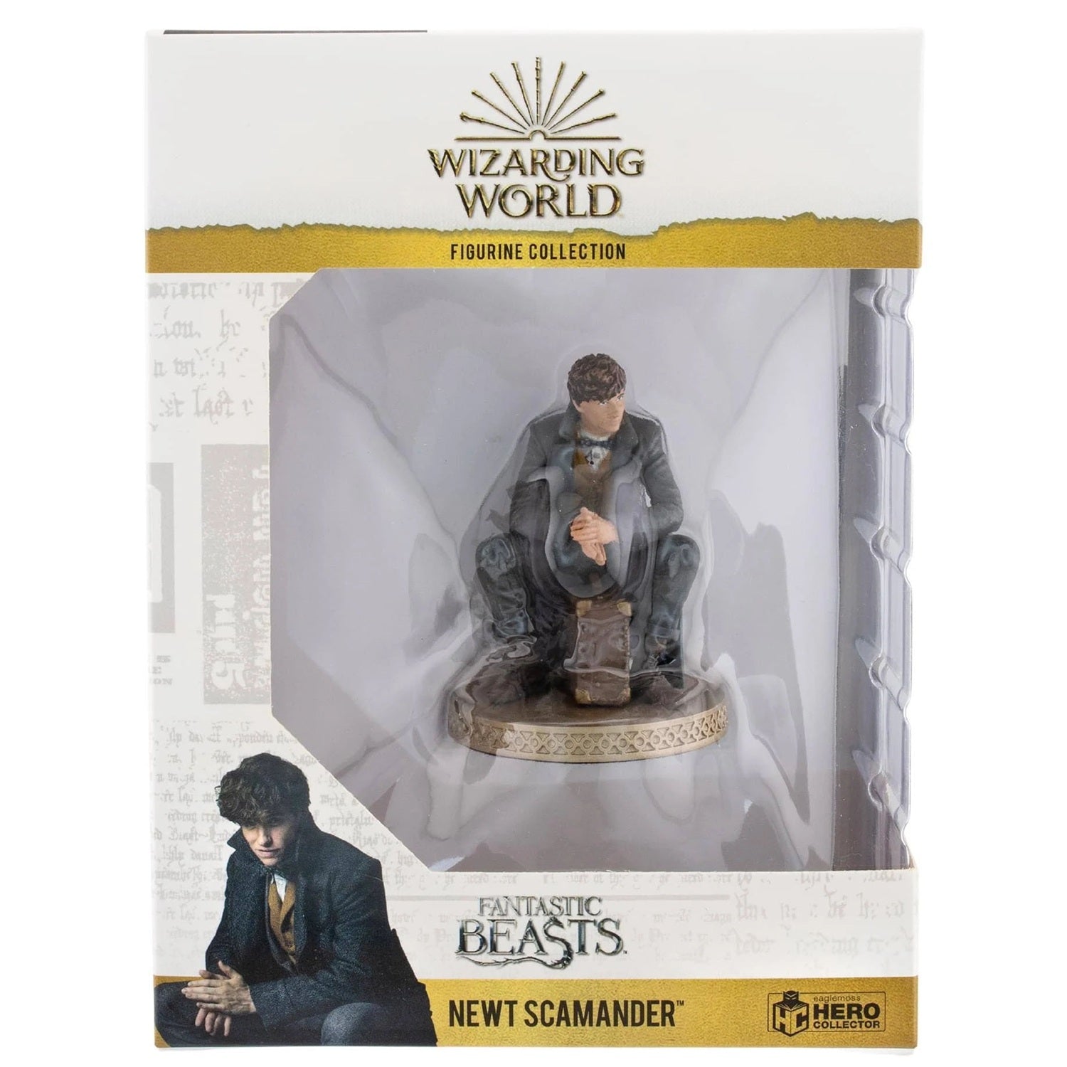 Fantastic Beast figurine Wizarding World Newt Scamander en boite