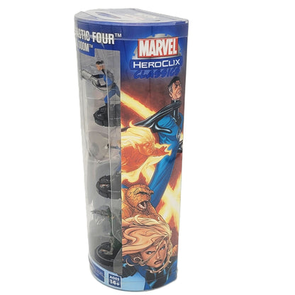 Marvel HeroClix Classics Fantastic Four Vs Dr. Doom boite profil gauche