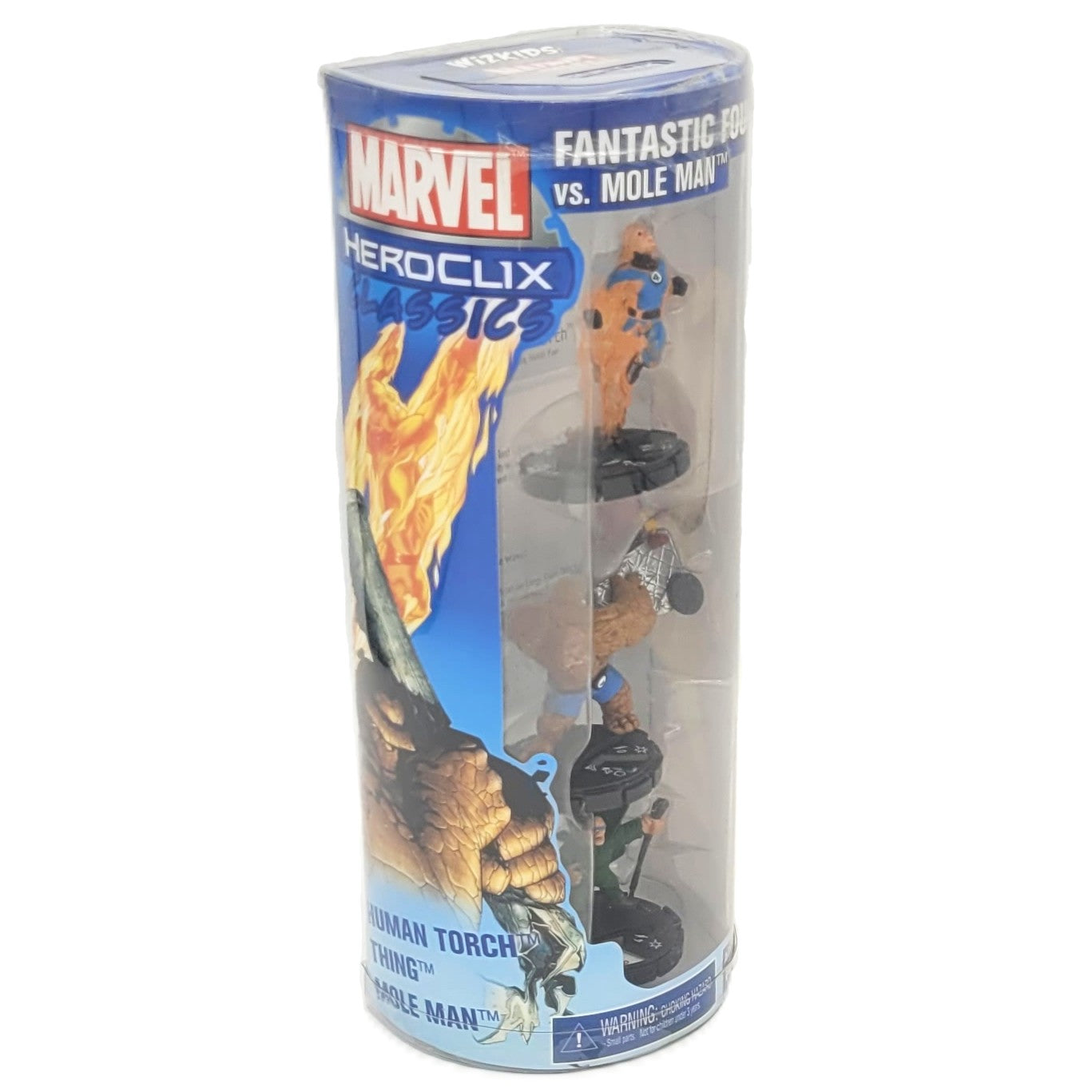 Marvel HeroClix Fantastic Four Vs Mole Man boite profil droit