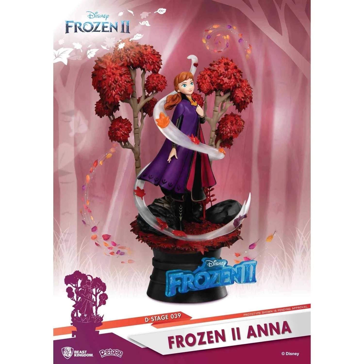 Figurine Anna La Reine des neiges 2 D-Stage DS 039 de 3/4