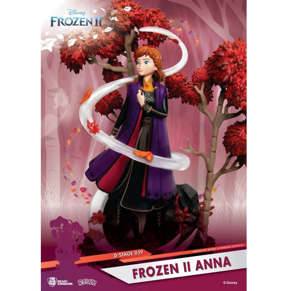 Figurine Anna La Reine des neiges 2 D-Stage DS 039  de profil