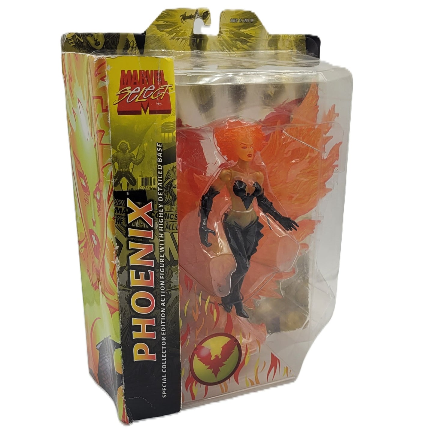 Figurine Marvel Select de Phoenix boite 3/4