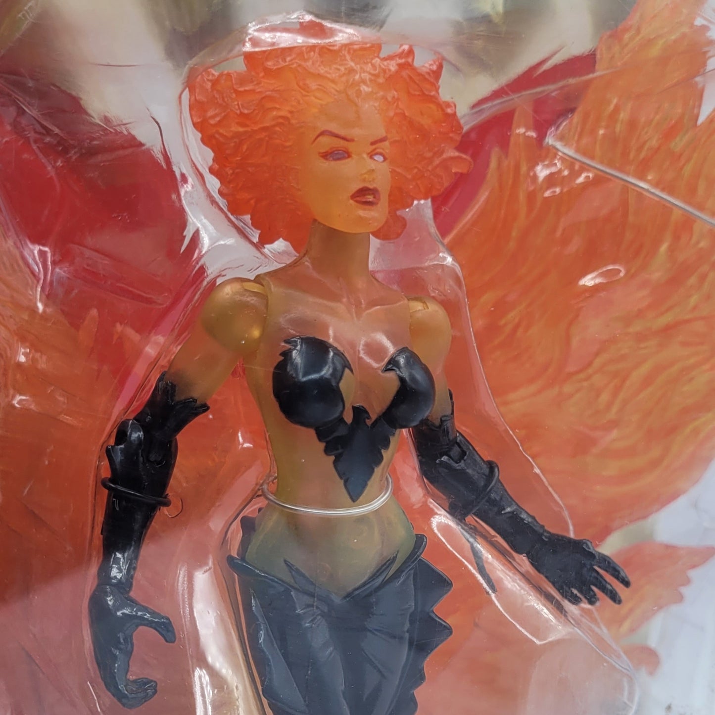 Figurine Marvel Select de Phoenix en gros plan
