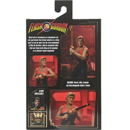 Flash Gordon figurine 7inch final battle ultimate arrière de la boite