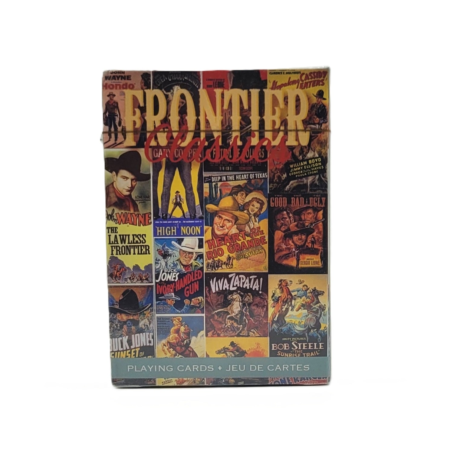 Jeu de cartes Frontier Classics vu de devant