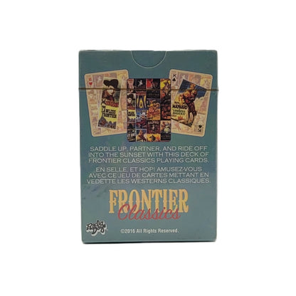 Jeu de cartes Frontier Classics arrière de la boite