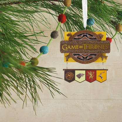 Game of Thrones décoration d'arbre de Noël Hallmark dans l'arbre