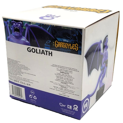 Gargoyles, figurine Q Fig Goliath arrière de la boite