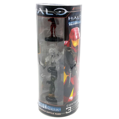 Halo Red Spartan Battle pack Action Clix en boite