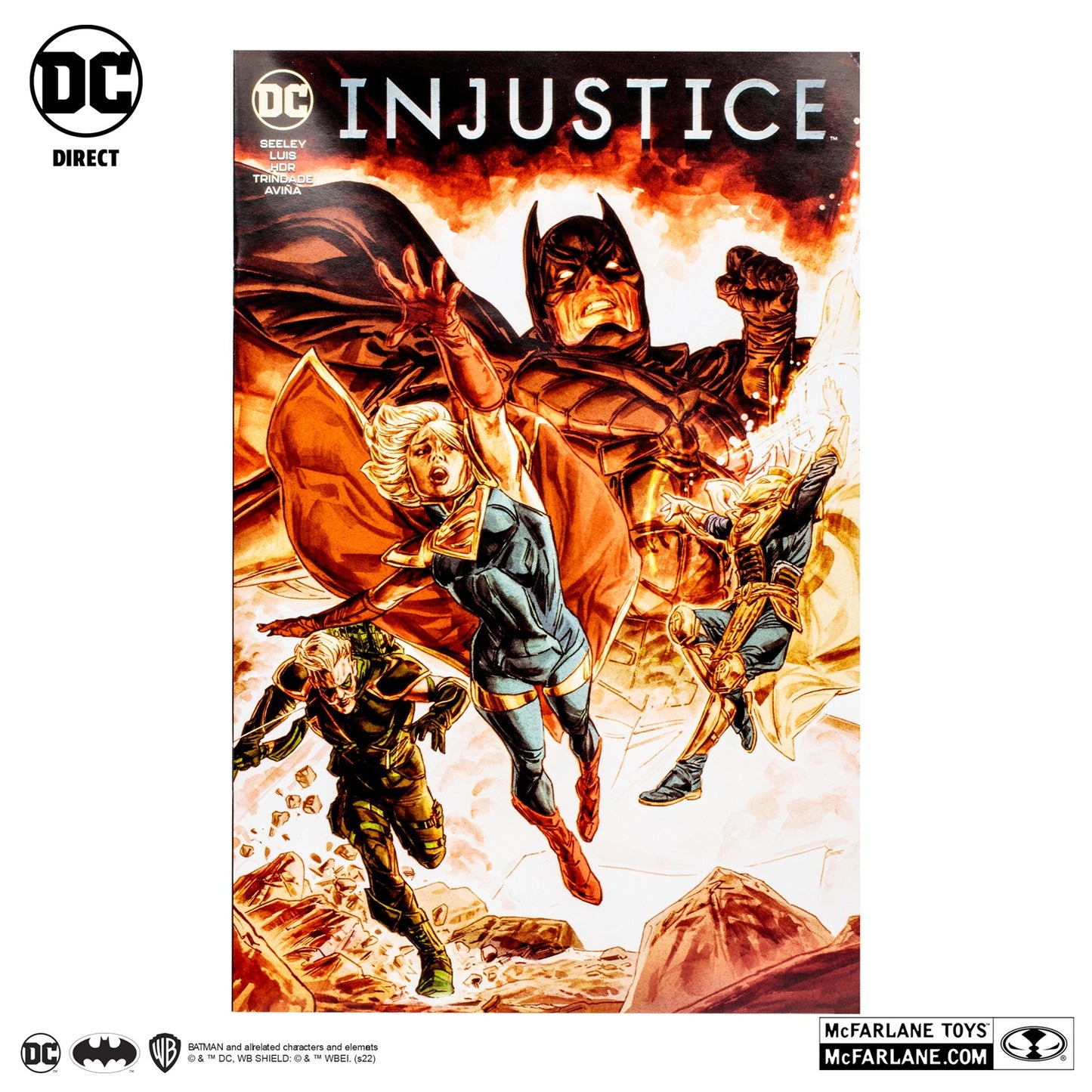 Injustice 2 figurine Batman Page Punchers McFarlane comic