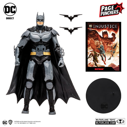 Injustice 2 figurine Batman Page Punchers McFarlane avec les accessoires