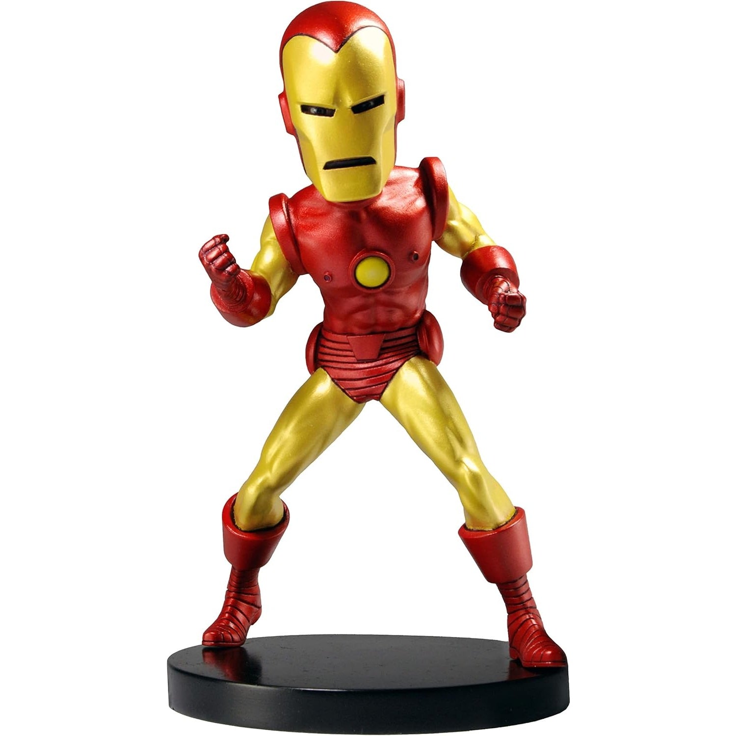Bobblehead Iron Man en résine par Neca de face