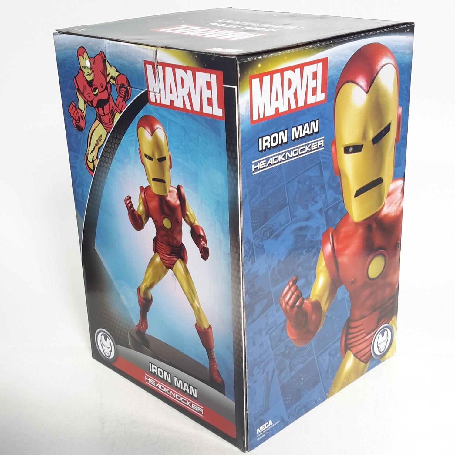 Bobblehead Iron Man en résine par Neca en boite de 3/4