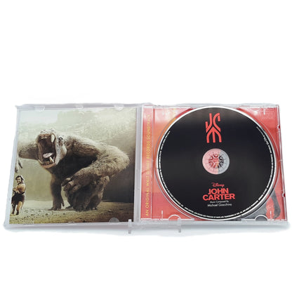 Trame sonore du film John Carter vue du boitier ouvert