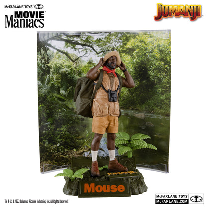 Jumanji, figurine Movie Maniacs Franklin Mouse Finbar McFarlane de 3/4