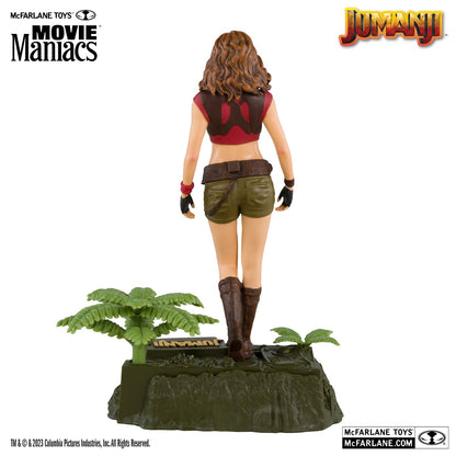 Jumanji, figurine Movie Maniacs Ruby Roundhouse McFarlane de dos