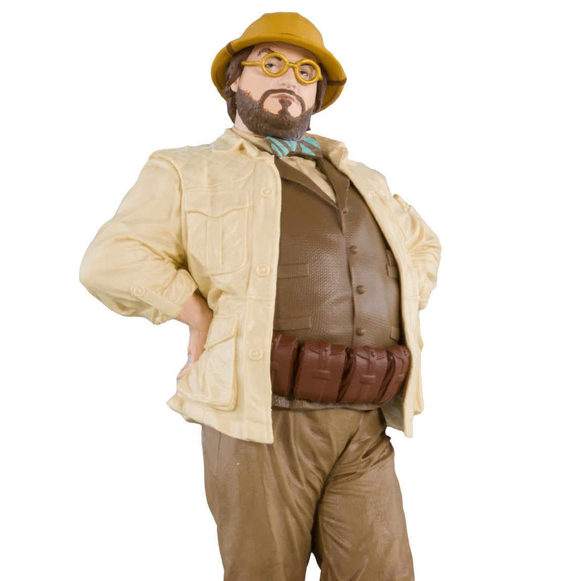Jumanji, figurine Movie Maniacs Sheldon Oberon McFarlane en gros plan