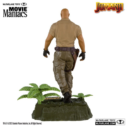 Jumanji, figurine Movie Maniacs Smolder Bravestone McFarlane de dos