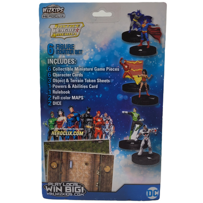 Justice League, ensemble de 6 figurines HeroClix 15th anniversaire (WizKids)