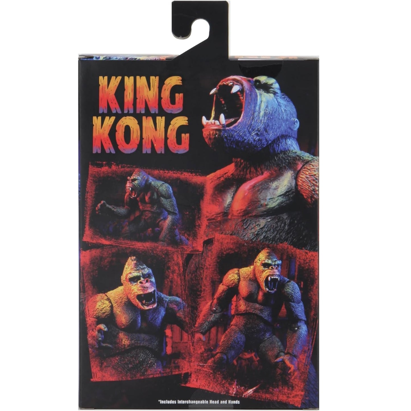 King Kong figurine Illustrated version arrière de la boite
