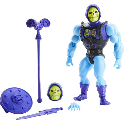 Masters of the Universe figurine Battle Armor Skeletor avec accessoires