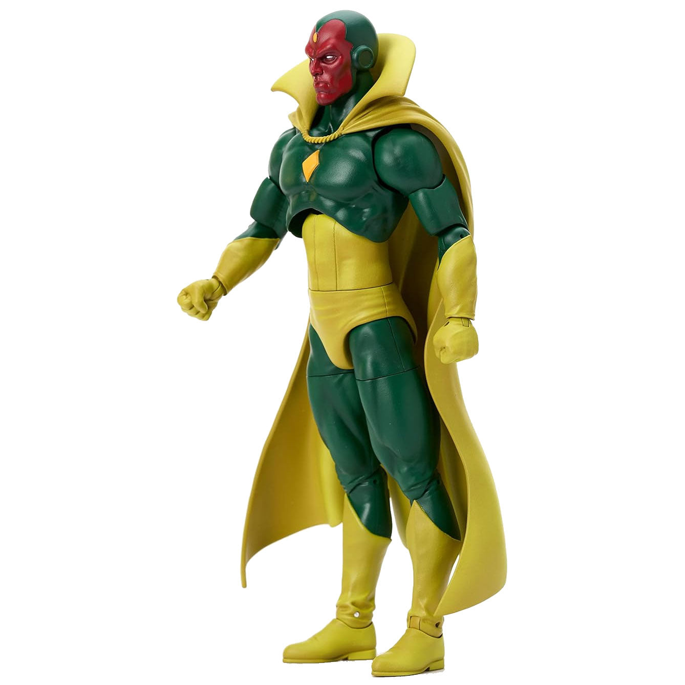 Figurine Vision Marvel Select de profil